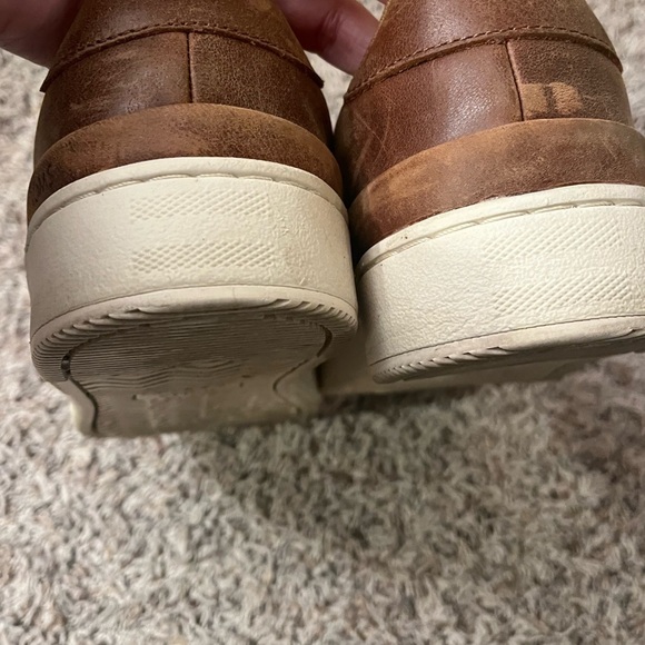TOMS Tan Leather TRVL Lite Lace Shoes Sz 10.5 - Picture 12 of 13